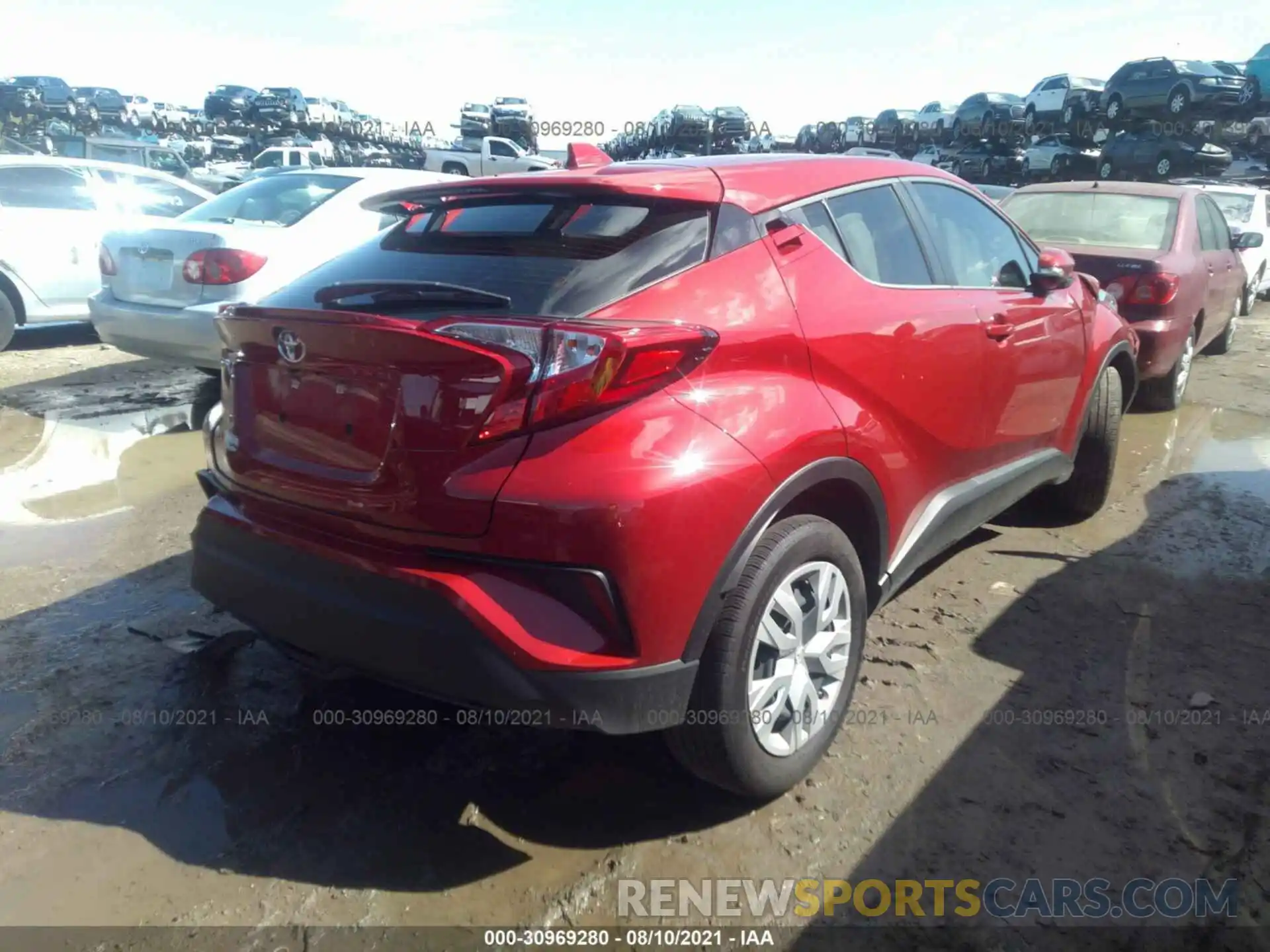 4 Photograph of a damaged car NMTKHMBX7LR115391 TOYOTA C-HR 2020