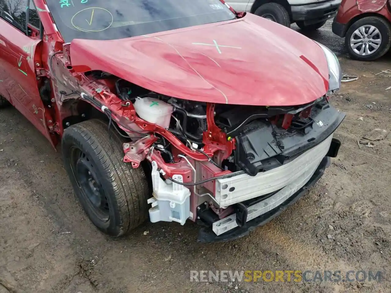 9 Photograph of a damaged car NMTKHMBX7LR115875 TOYOTA C-HR 2020