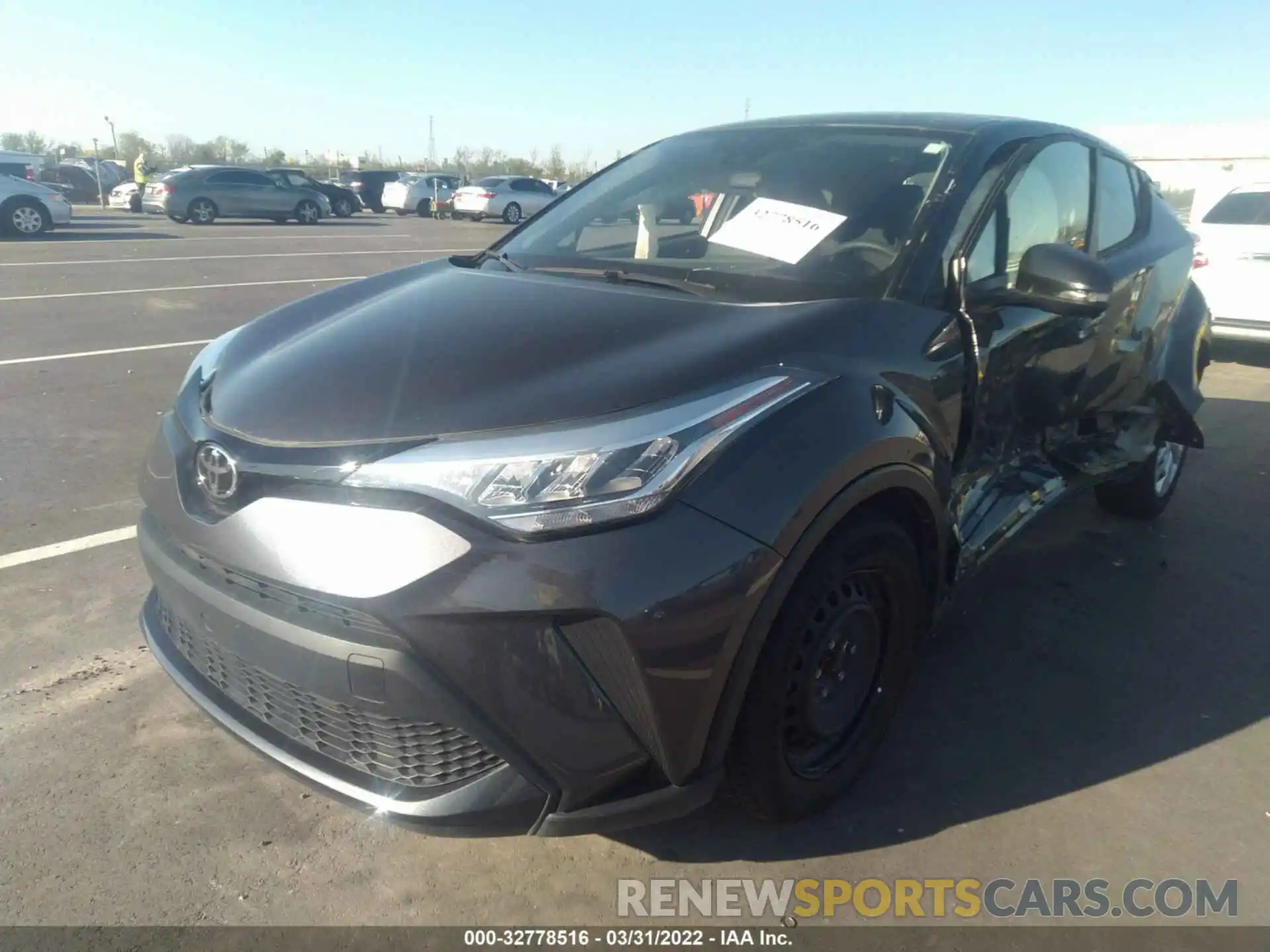 2 Photograph of a damaged car NMTKHMBX7LR116282 TOYOTA C-HR 2020