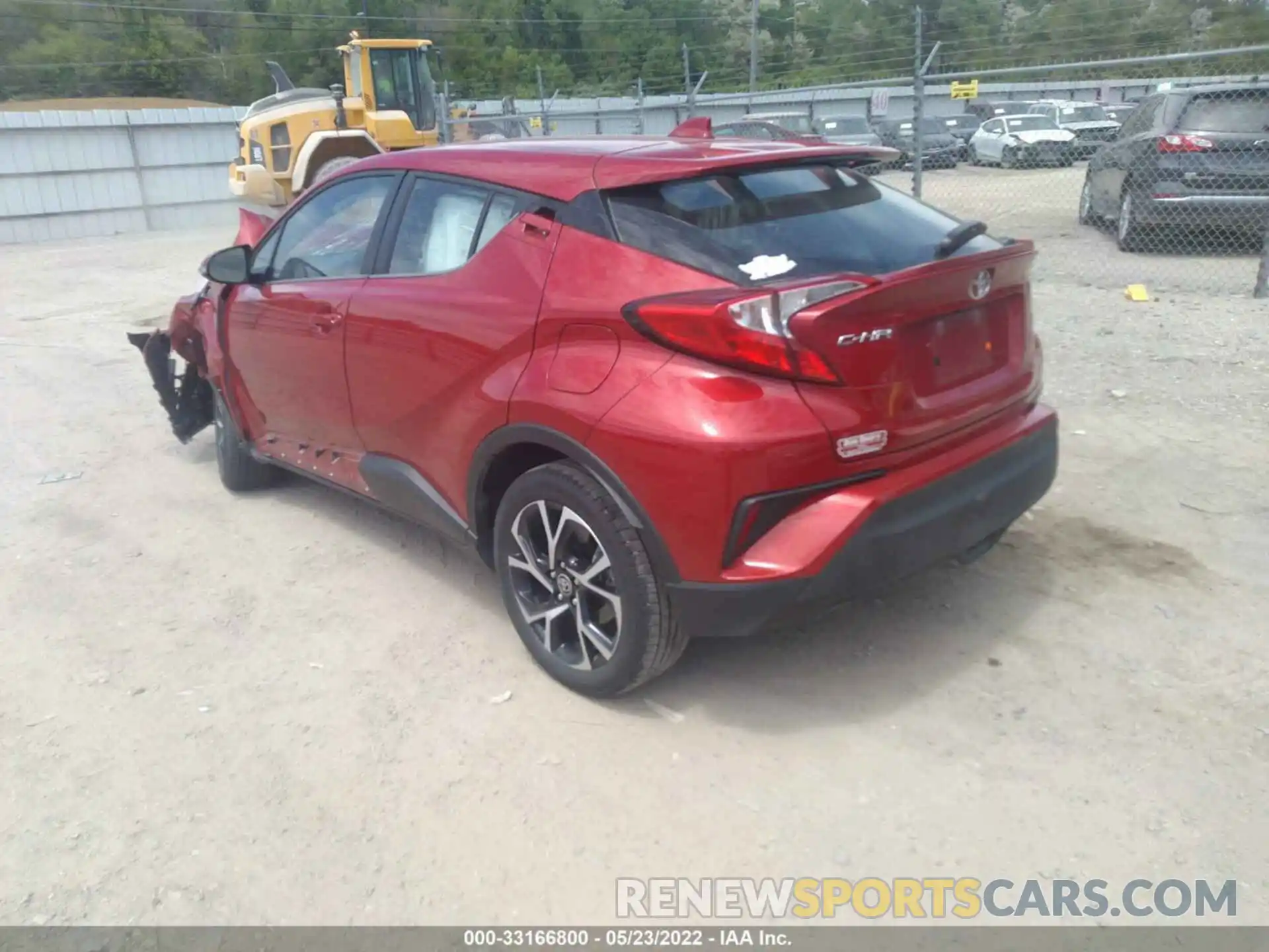 3 Photograph of a damaged car NMTKHMBX7LR117481 TOYOTA C-HR 2020