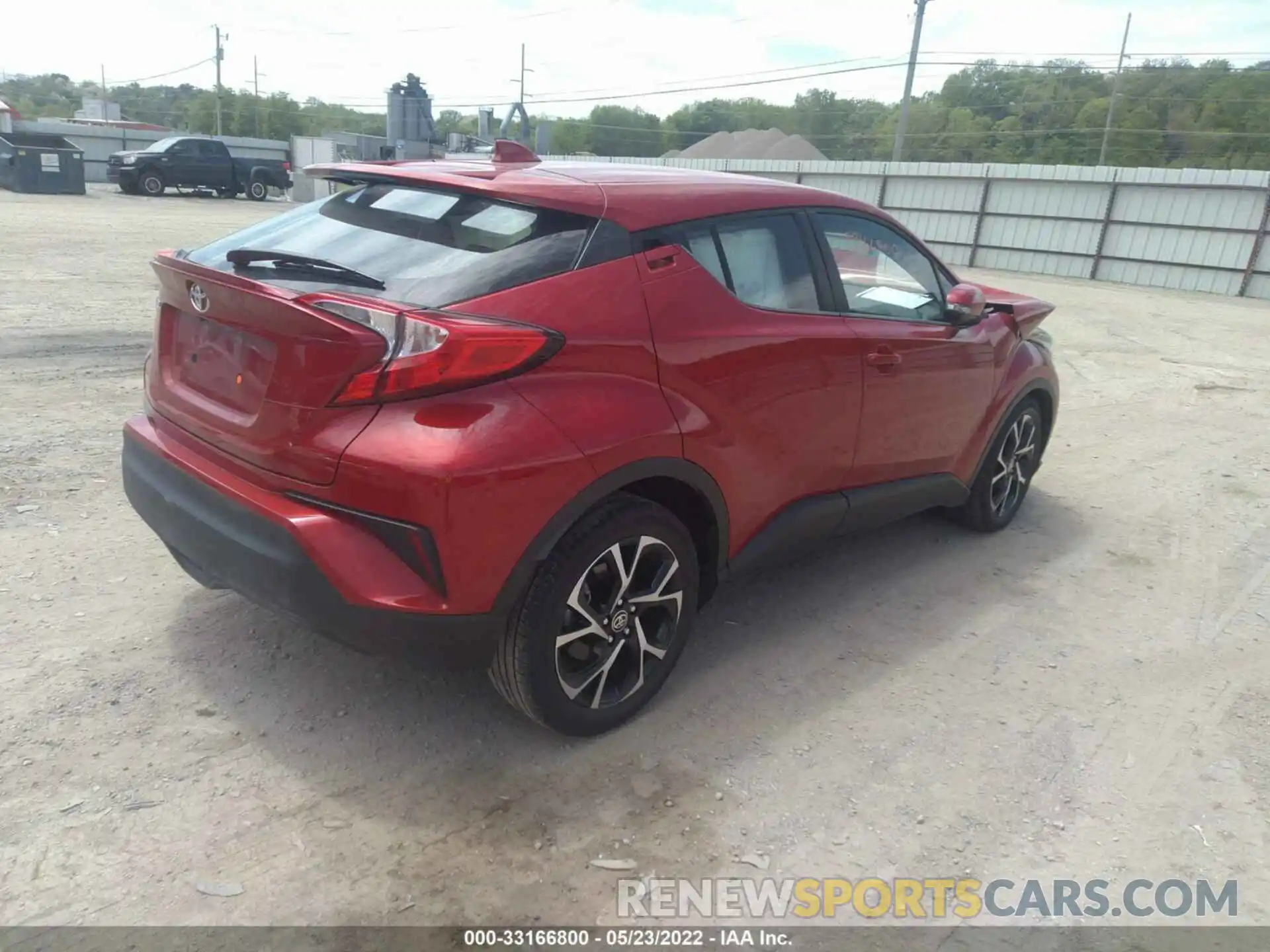 4 Photograph of a damaged car NMTKHMBX7LR117481 TOYOTA C-HR 2020