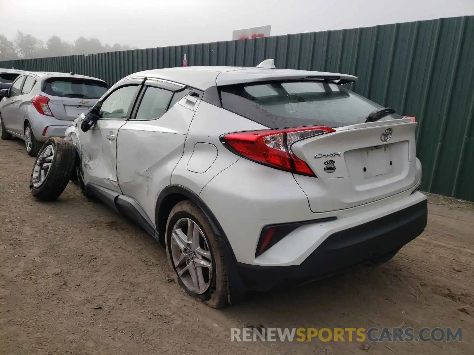 3 Photograph of a damaged car NMTKHMBX7LR117562 TOYOTA C-HR 2020