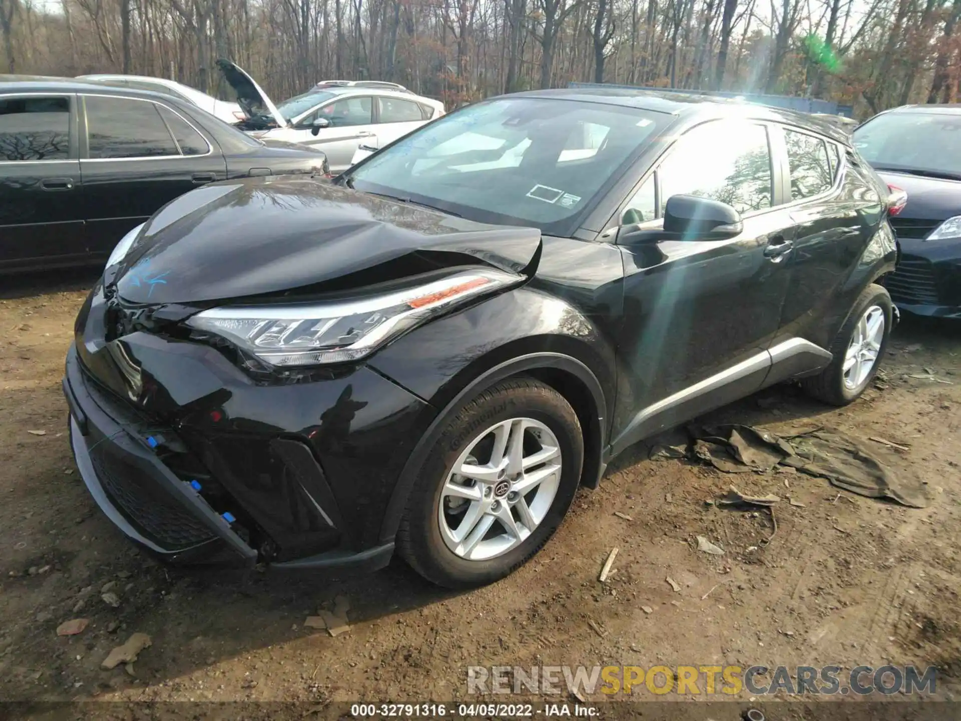 2 Photograph of a damaged car NMTKHMBX7LR117903 TOYOTA C-HR 2020