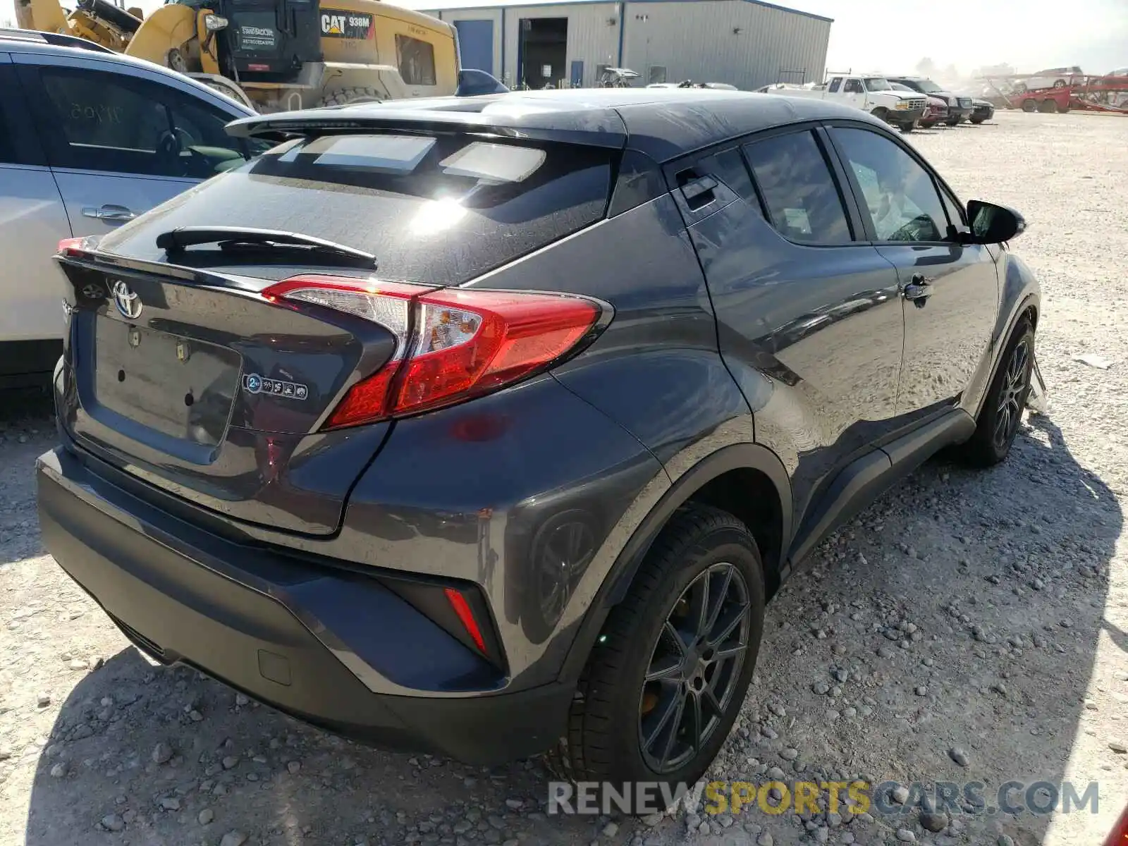 4 Photograph of a damaged car NMTKHMBX7LR118243 TOYOTA C-HR 2020