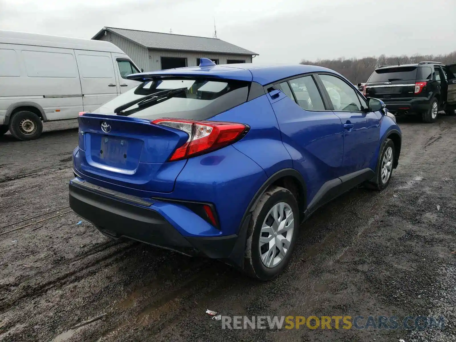 4 Photograph of a damaged car NMTKHMBX8LR101841 TOYOTA C-HR 2020