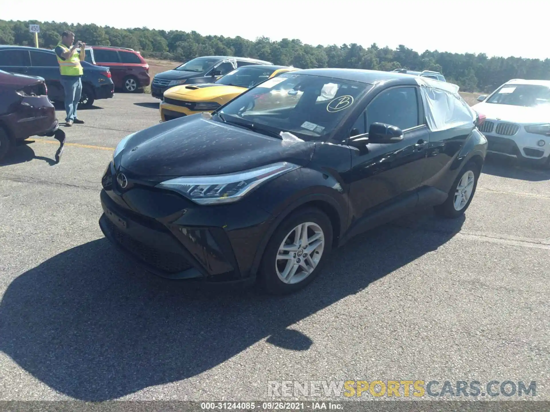 2 Photograph of a damaged car NMTKHMBX8LR103007 TOYOTA C-HR 2020