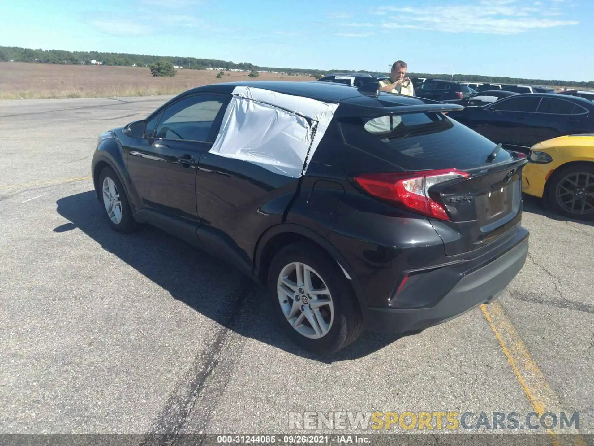 3 Photograph of a damaged car NMTKHMBX8LR103007 TOYOTA C-HR 2020