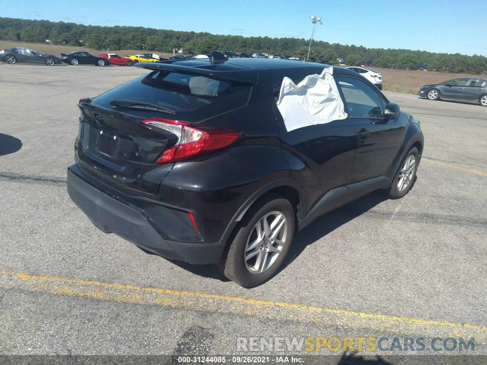 4 Photograph of a damaged car NMTKHMBX8LR103007 TOYOTA C-HR 2020