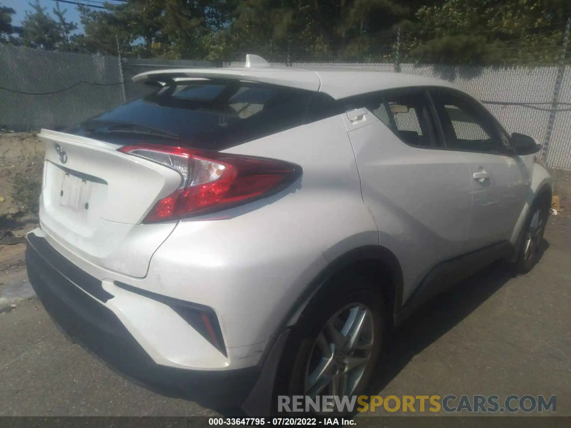 4 Photograph of a damaged car NMTKHMBX8LR103251 TOYOTA C-HR 2020