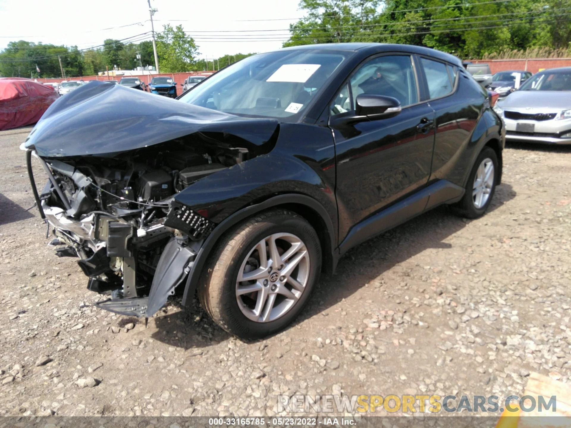 2 Фотография поврежденного автомобиля NMTKHMBX8LR104738 TOYOTA C-HR 2020