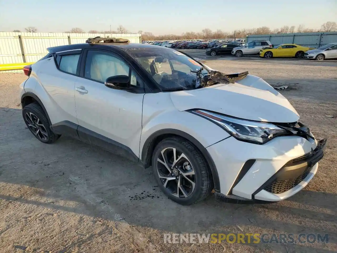 4 Photograph of a damaged car NMTKHMBX8LR105226 TOYOTA C-HR 2020