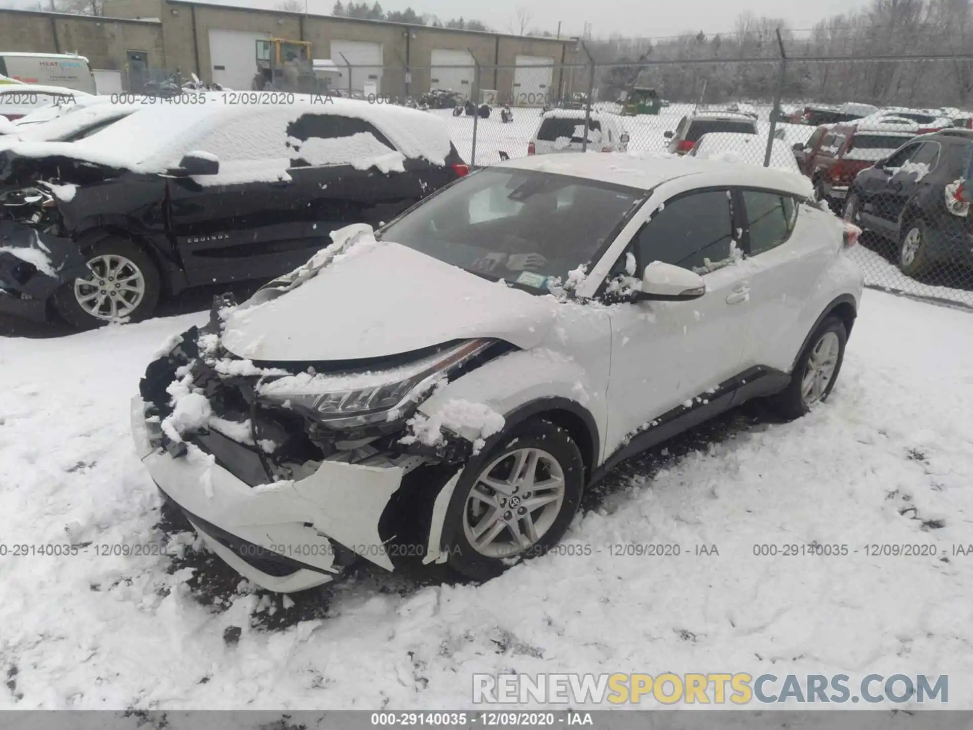 2 Photograph of a damaged car NMTKHMBX8LR107560 TOYOTA C-HR 2020