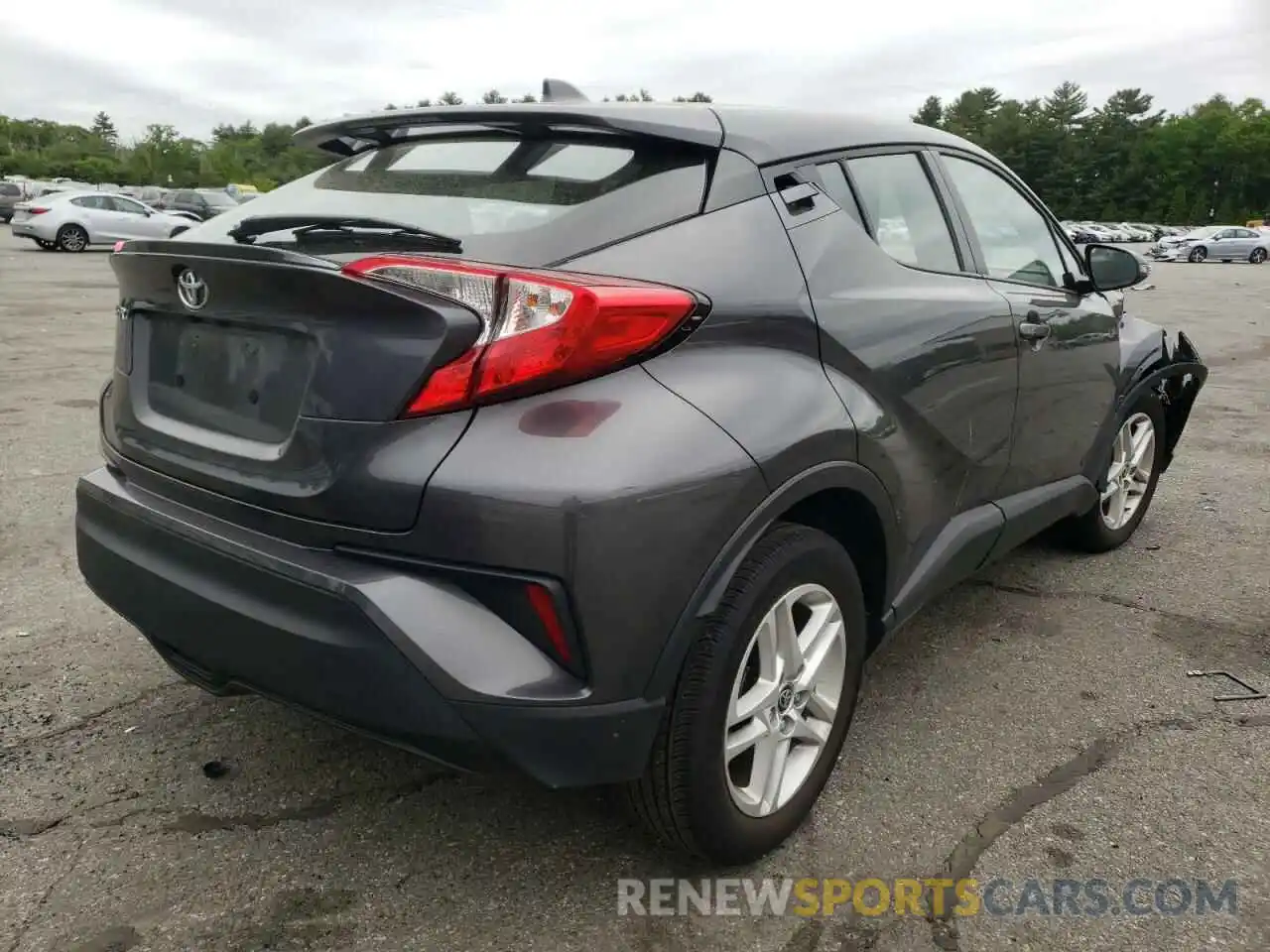 4 Photograph of a damaged car NMTKHMBX8LR108577 TOYOTA C-HR 2020