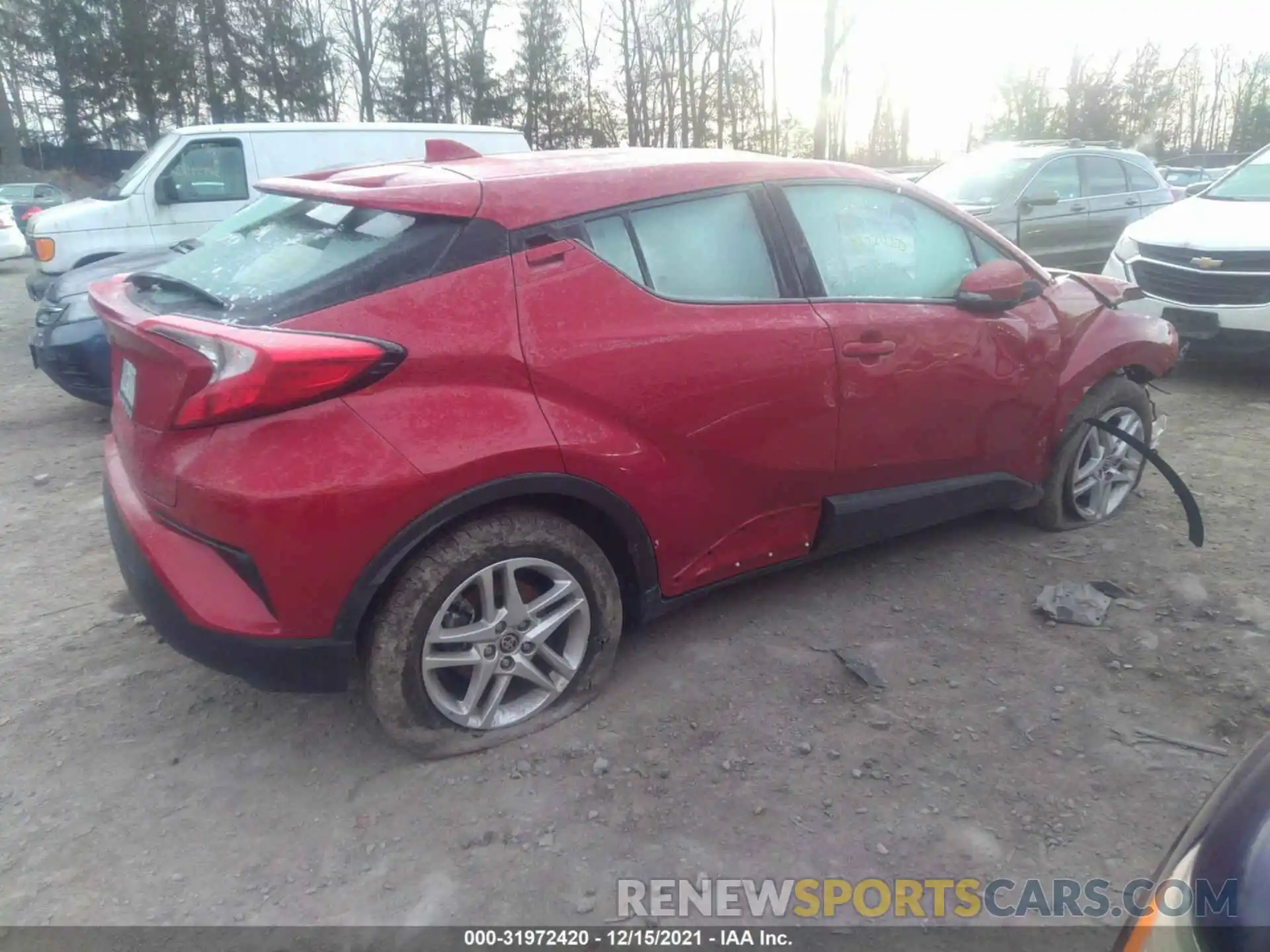 4 Фотография поврежденного автомобиля NMTKHMBX8LR109566 TOYOTA C-HR 2020