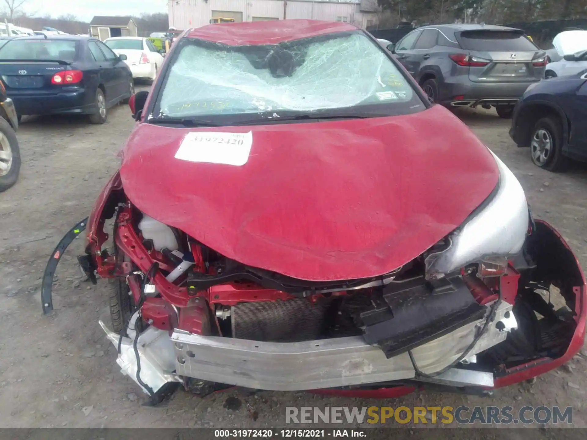 6 Photograph of a damaged car NMTKHMBX8LR109566 TOYOTA C-HR 2020