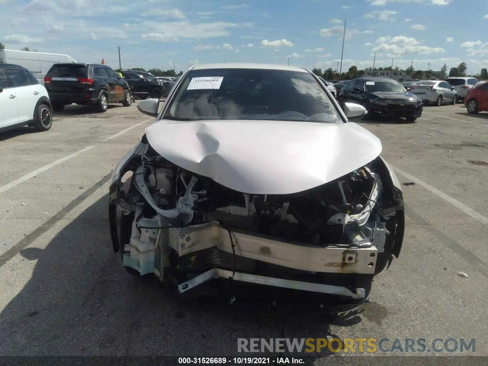 6 Photograph of a damaged car NMTKHMBX8LR112516 TOYOTA C-HR 2020