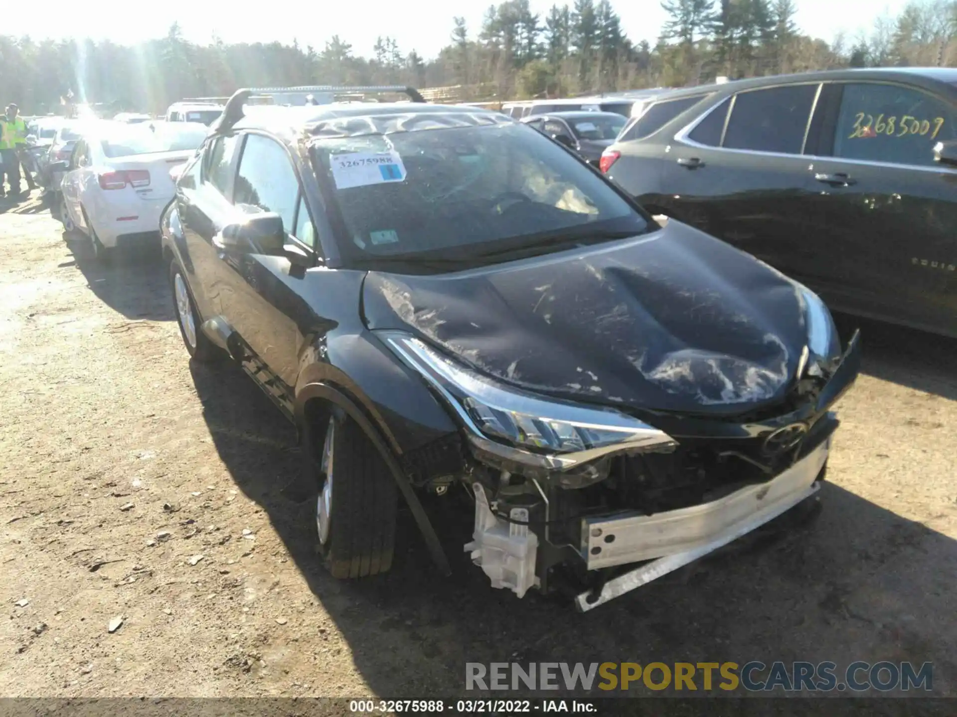 1 Photograph of a damaged car NMTKHMBX8LR115688 TOYOTA C-HR 2020