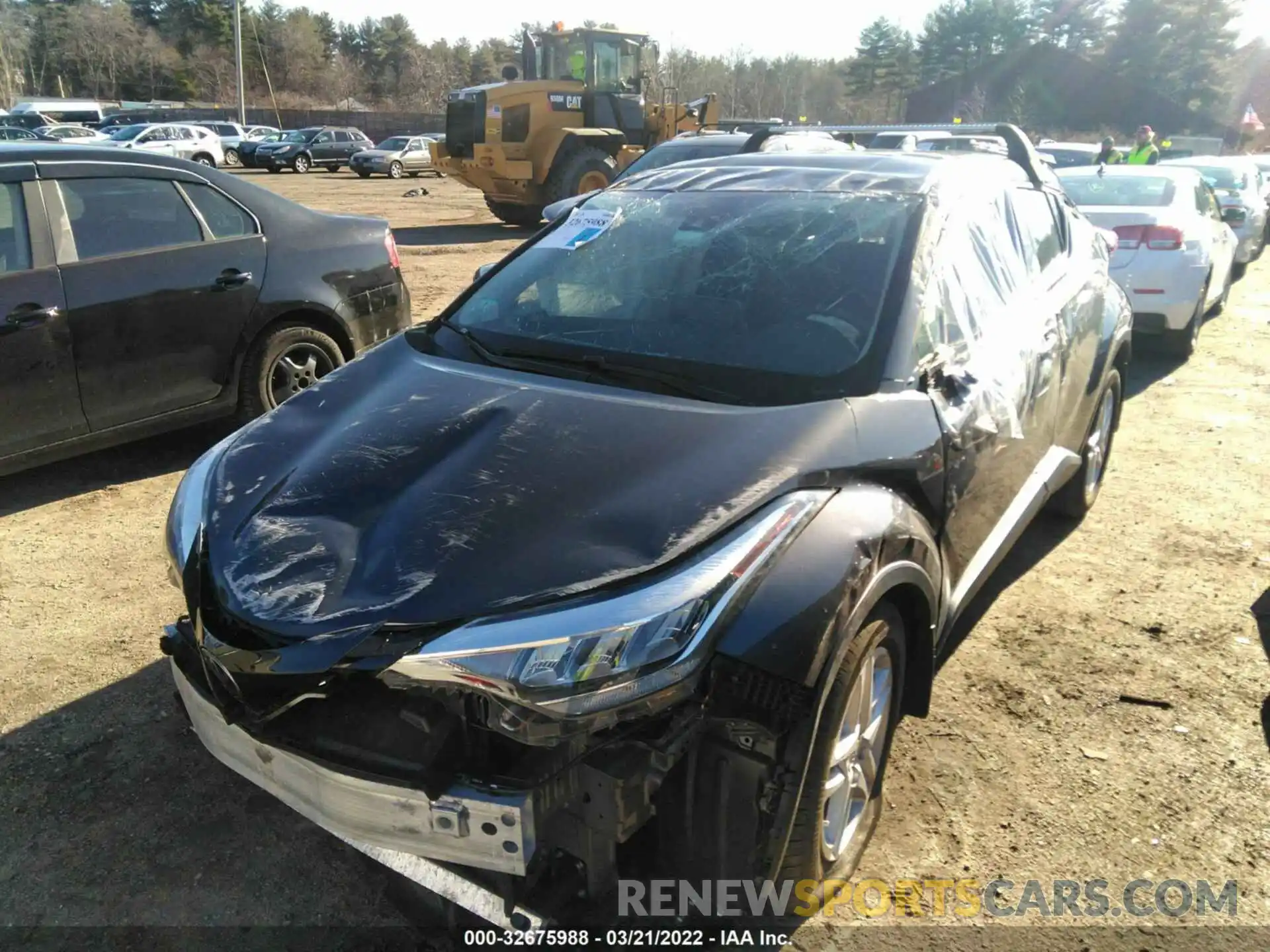 2 Фотография поврежденного автомобиля NMTKHMBX8LR115688 TOYOTA C-HR 2020