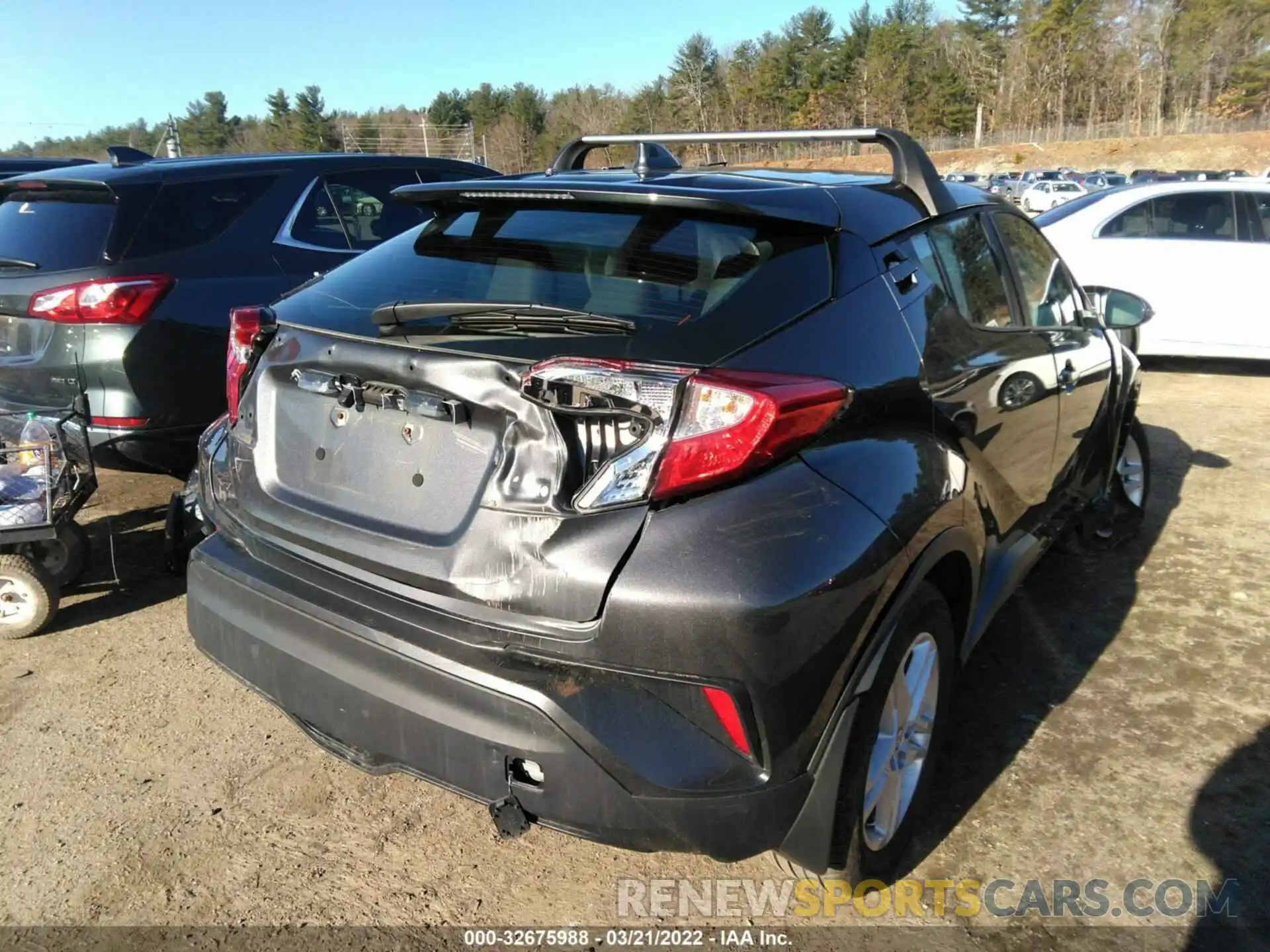 4 Photograph of a damaged car NMTKHMBX8LR115688 TOYOTA C-HR 2020