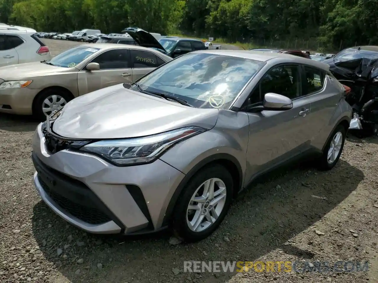 2 Photograph of a damaged car NMTKHMBX8LR115738 TOYOTA C-HR 2020