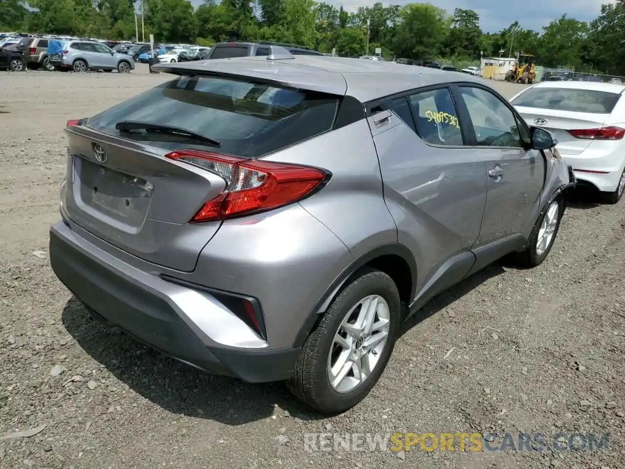 4 Photograph of a damaged car NMTKHMBX8LR115738 TOYOTA C-HR 2020