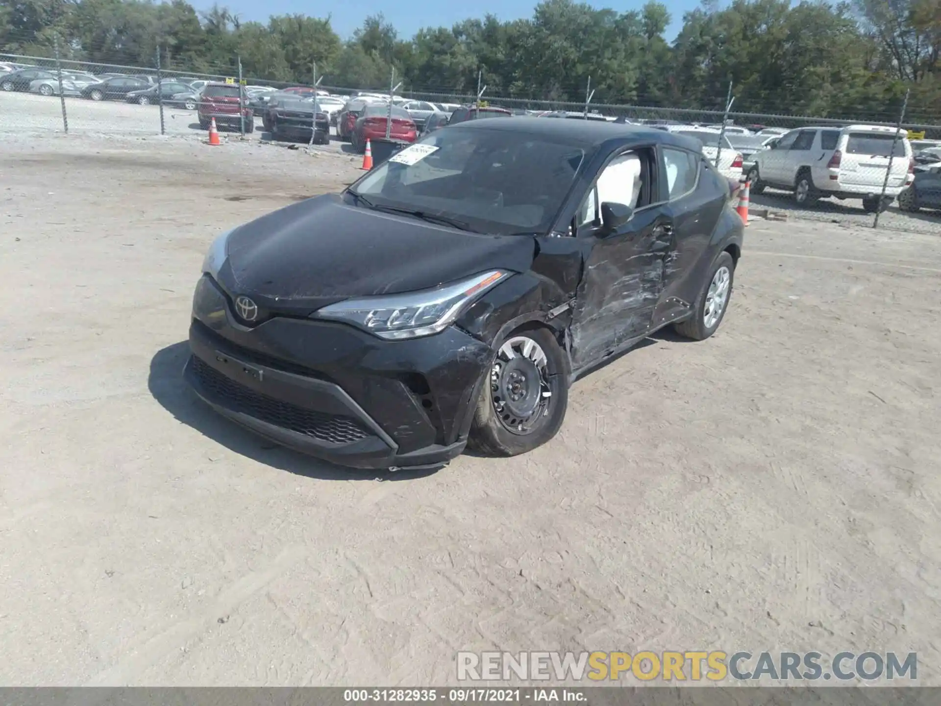 2 Photograph of a damaged car NMTKHMBX8LR117862 TOYOTA C-HR 2020