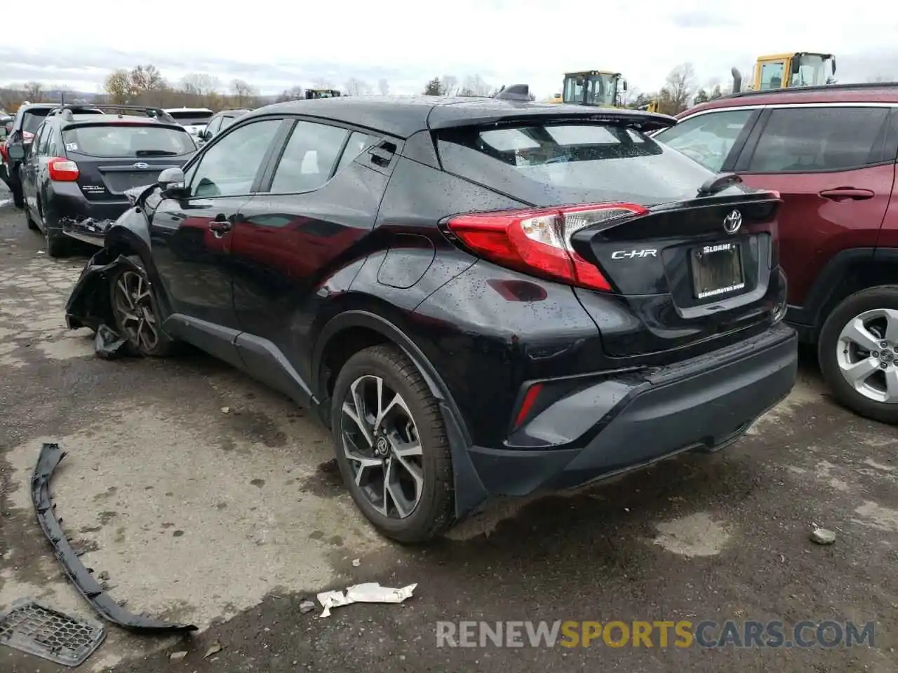 3 Photograph of a damaged car NMTKHMBX8LR118090 TOYOTA C-HR 2020