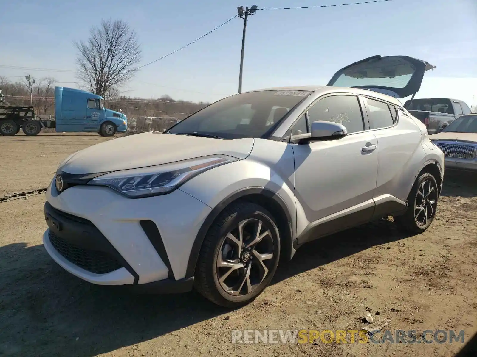 2 Фотография поврежденного автомобиля NMTKHMBX9LR106868 TOYOTA C-HR 2020