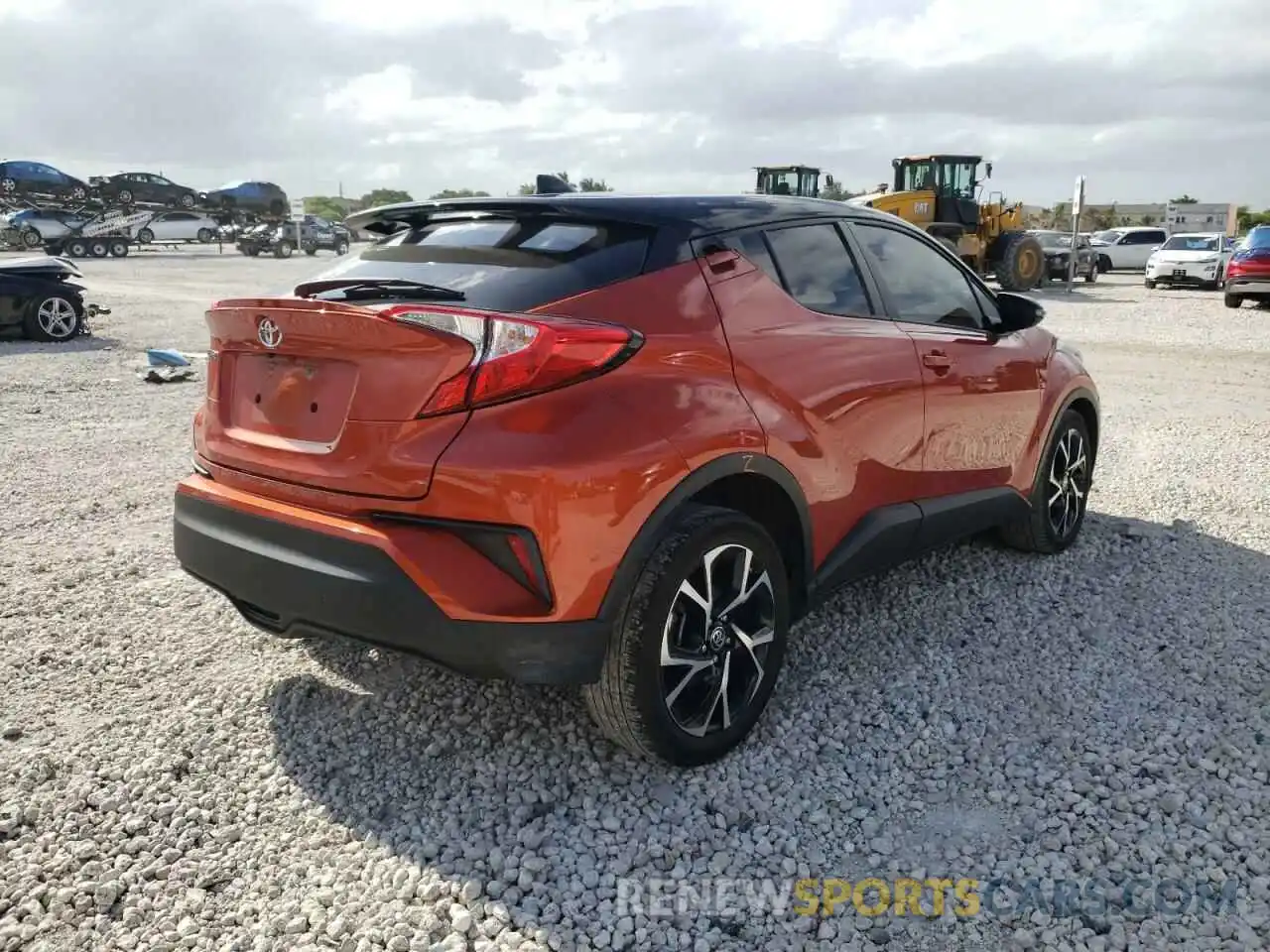 4 Фотография поврежденного автомобиля NMTKHMBX9LR107082 TOYOTA C-HR 2020