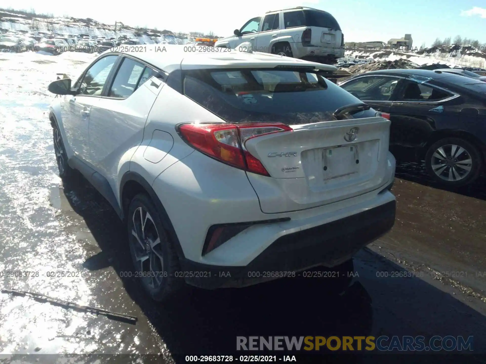 3 Photograph of a damaged car NMTKHMBX9LR108247 TOYOTA C-HR 2020