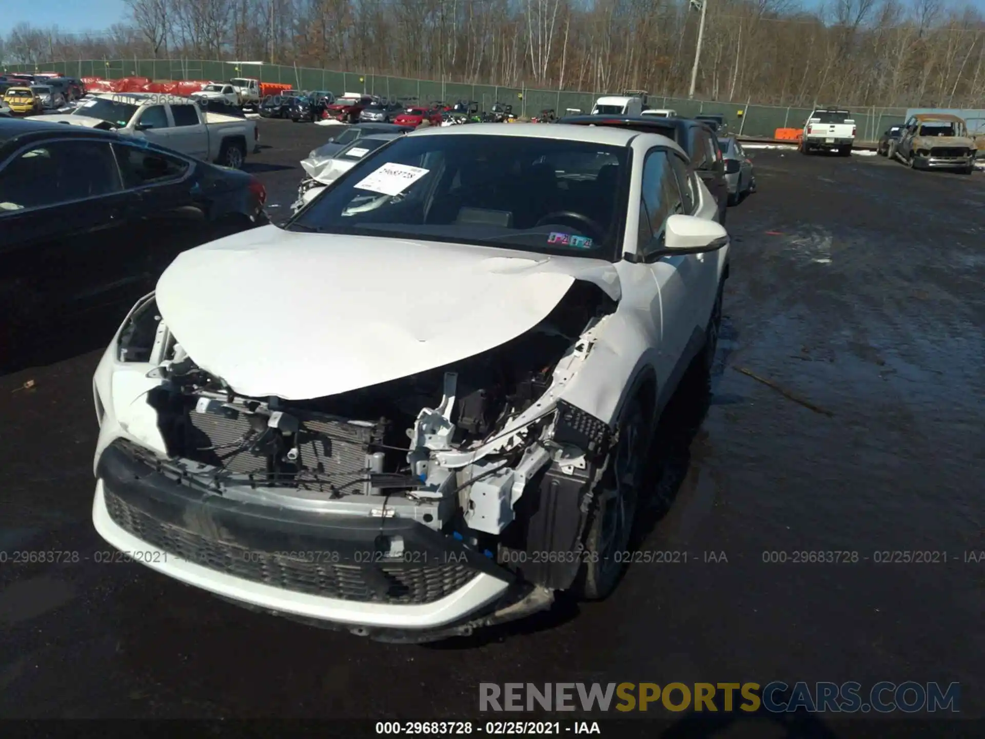 6 Photograph of a damaged car NMTKHMBX9LR108247 TOYOTA C-HR 2020