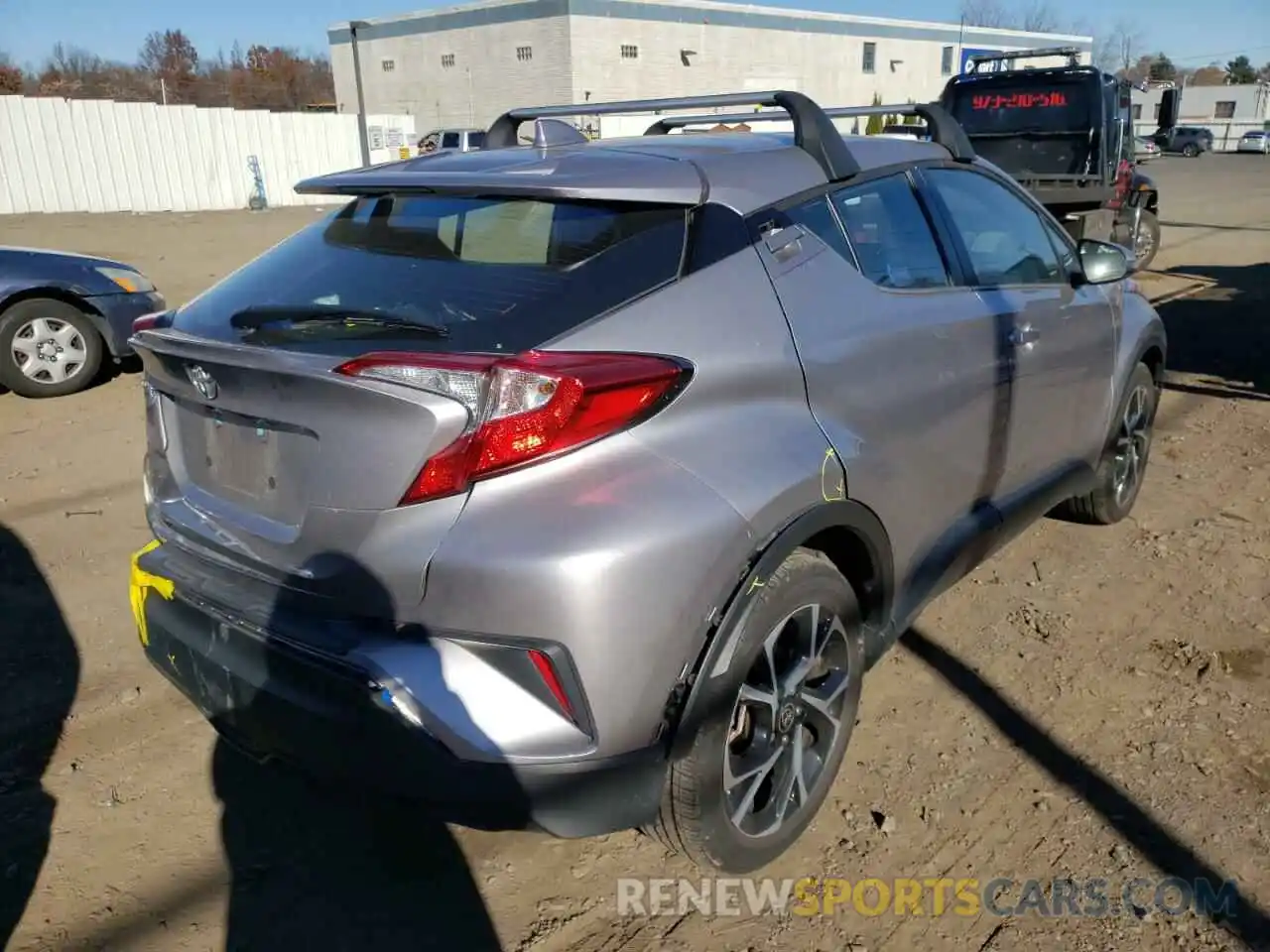 4 Photograph of a damaged car NMTKHMBX9LR108314 TOYOTA C-HR 2020