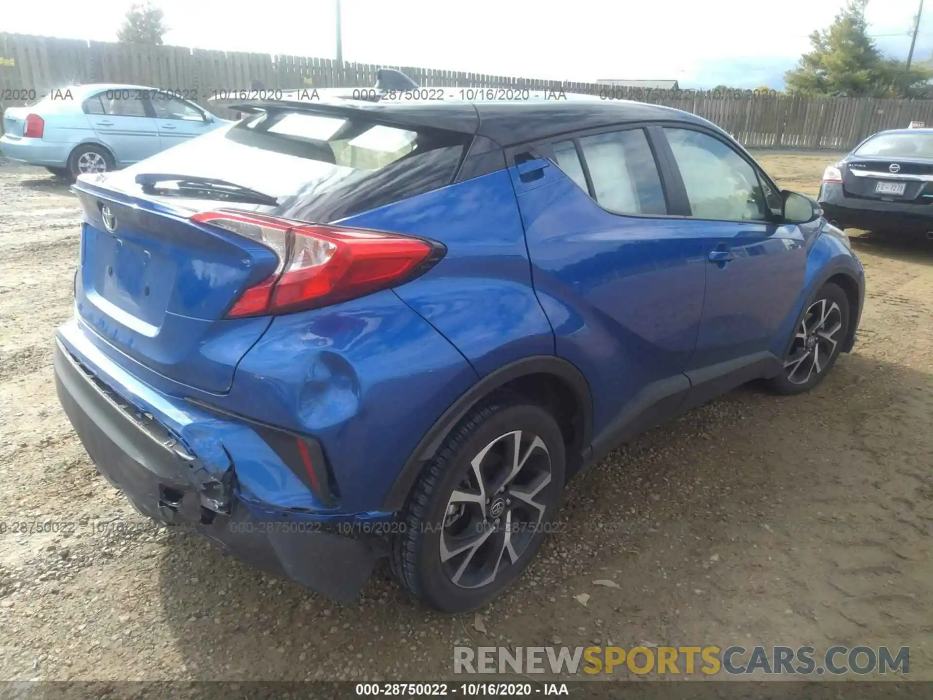 4 Photograph of a damaged car NMTKHMBX9LR109463 TOYOTA C-HR 2020