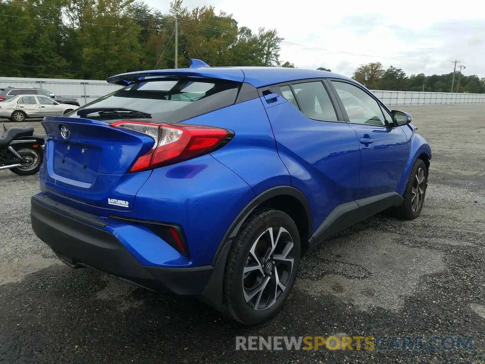 4 Photograph of a damaged car NMTKHMBX9LR109768 TOYOTA C-HR 2020