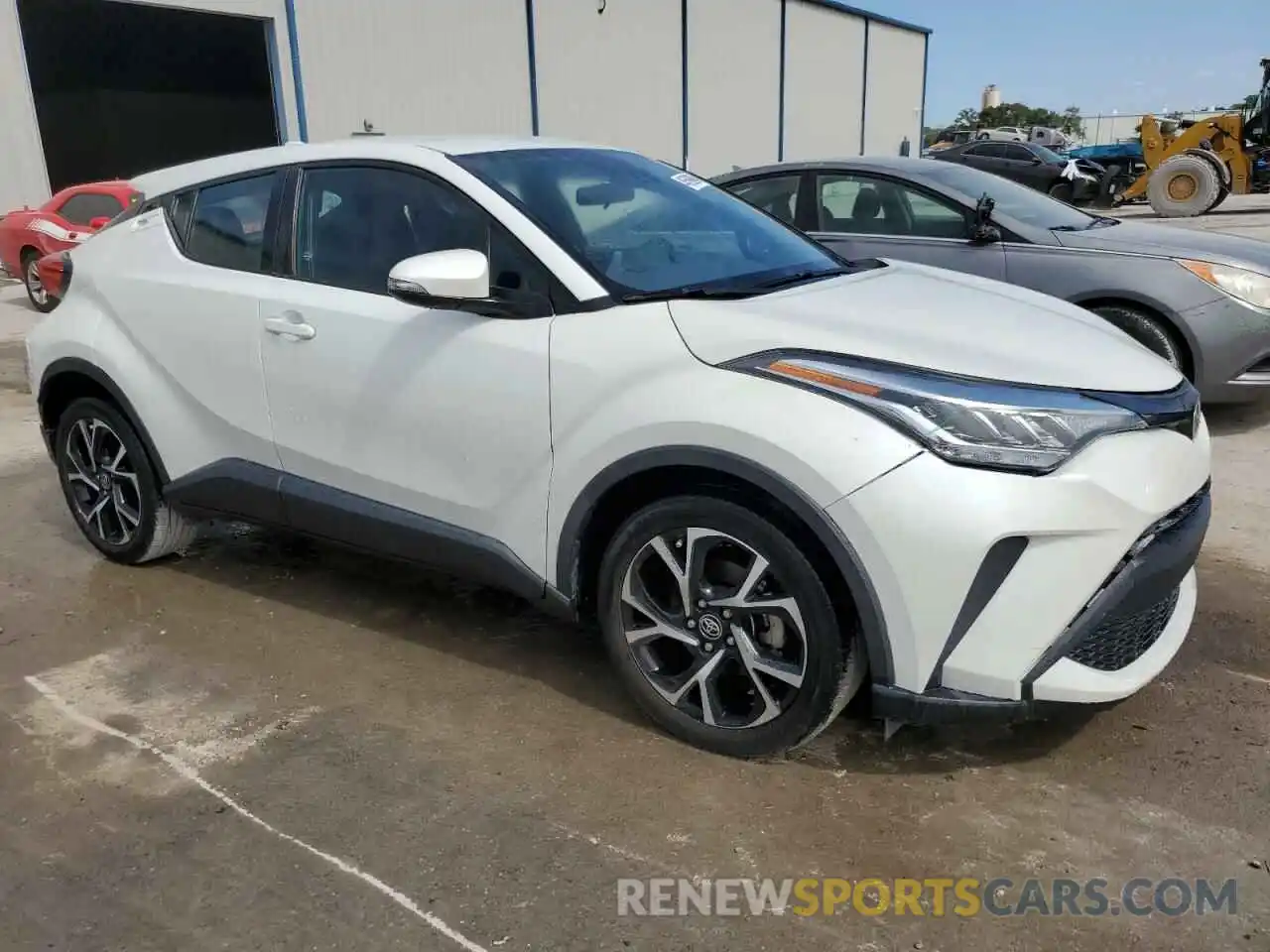 4 Photograph of a damaged car NMTKHMBX9LR109902 TOYOTA C-HR 2020