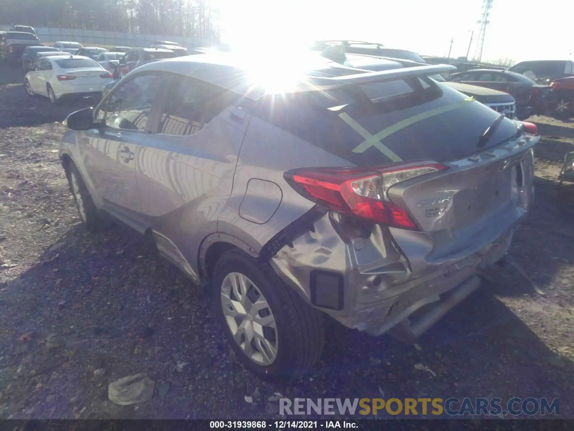 3 Photograph of a damaged car NMTKHMBX9LR110709 TOYOTA C-HR 2020