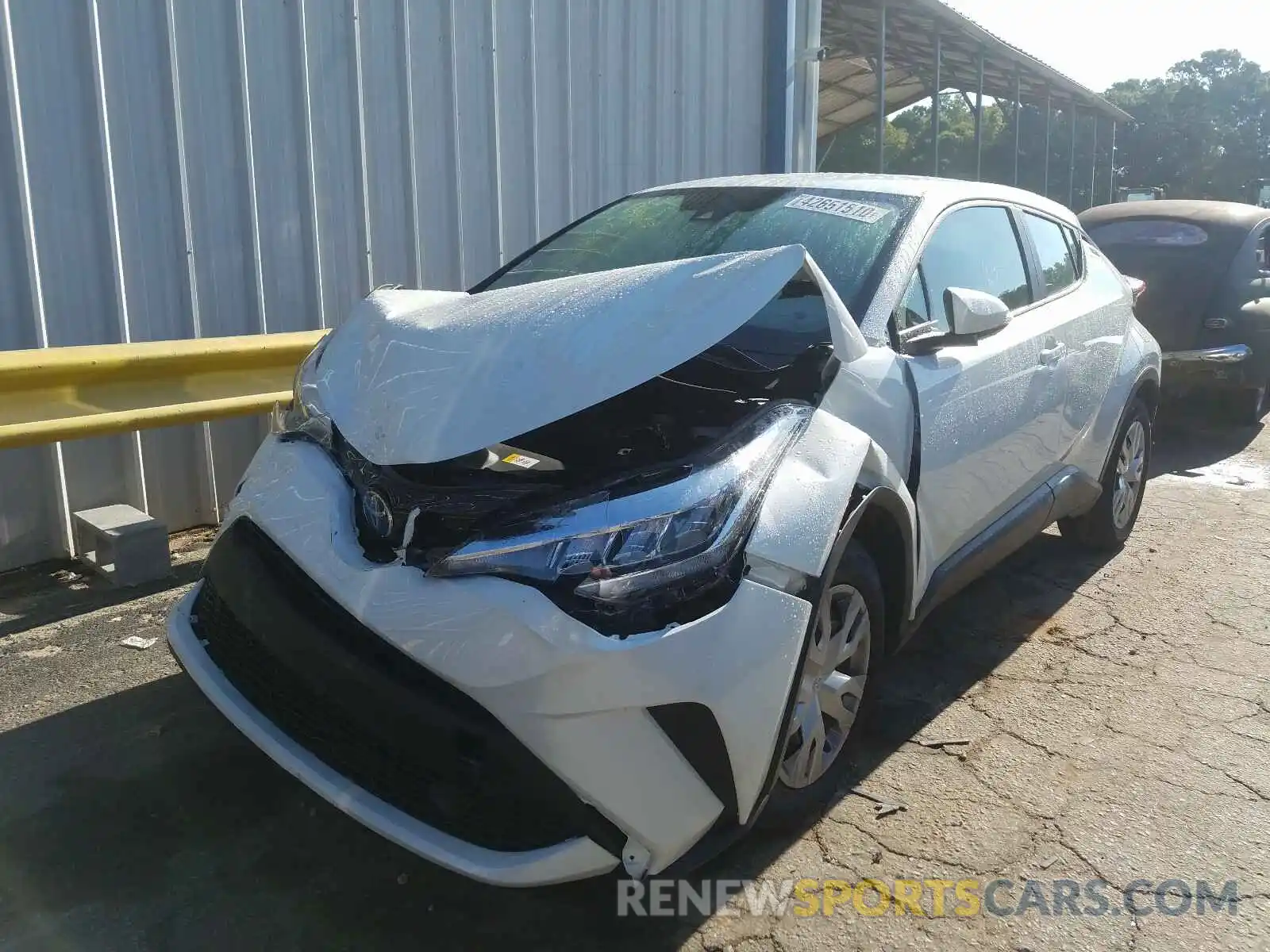 2 Photograph of a damaged car NMTKHMBX9LR111343 TOYOTA C-HR 2020