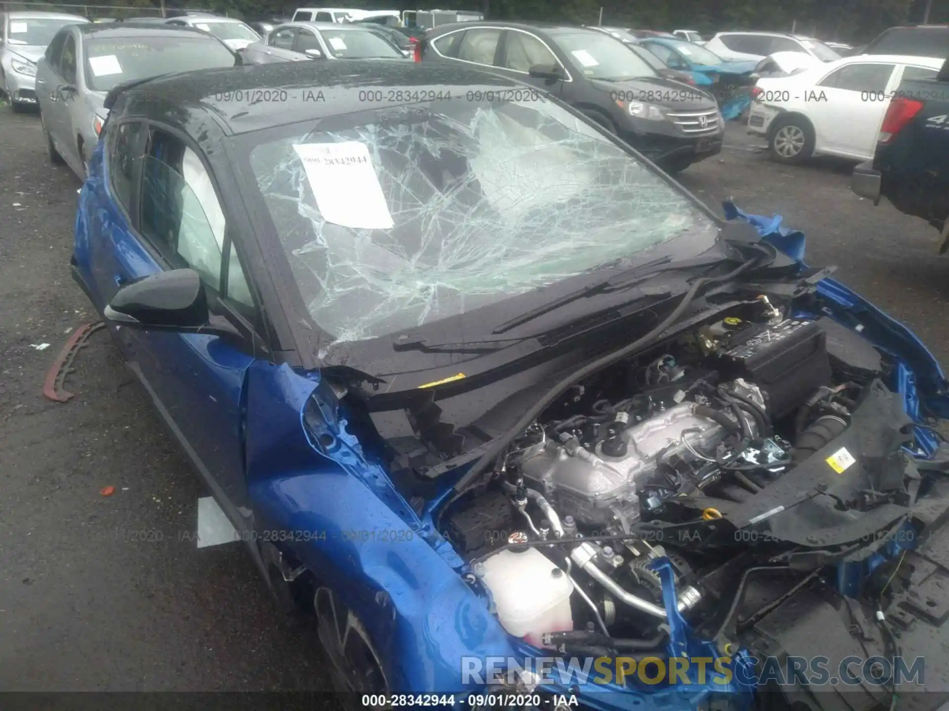 6 Photograph of a damaged car NMTKHMBX9LR112668 TOYOTA C-HR 2020