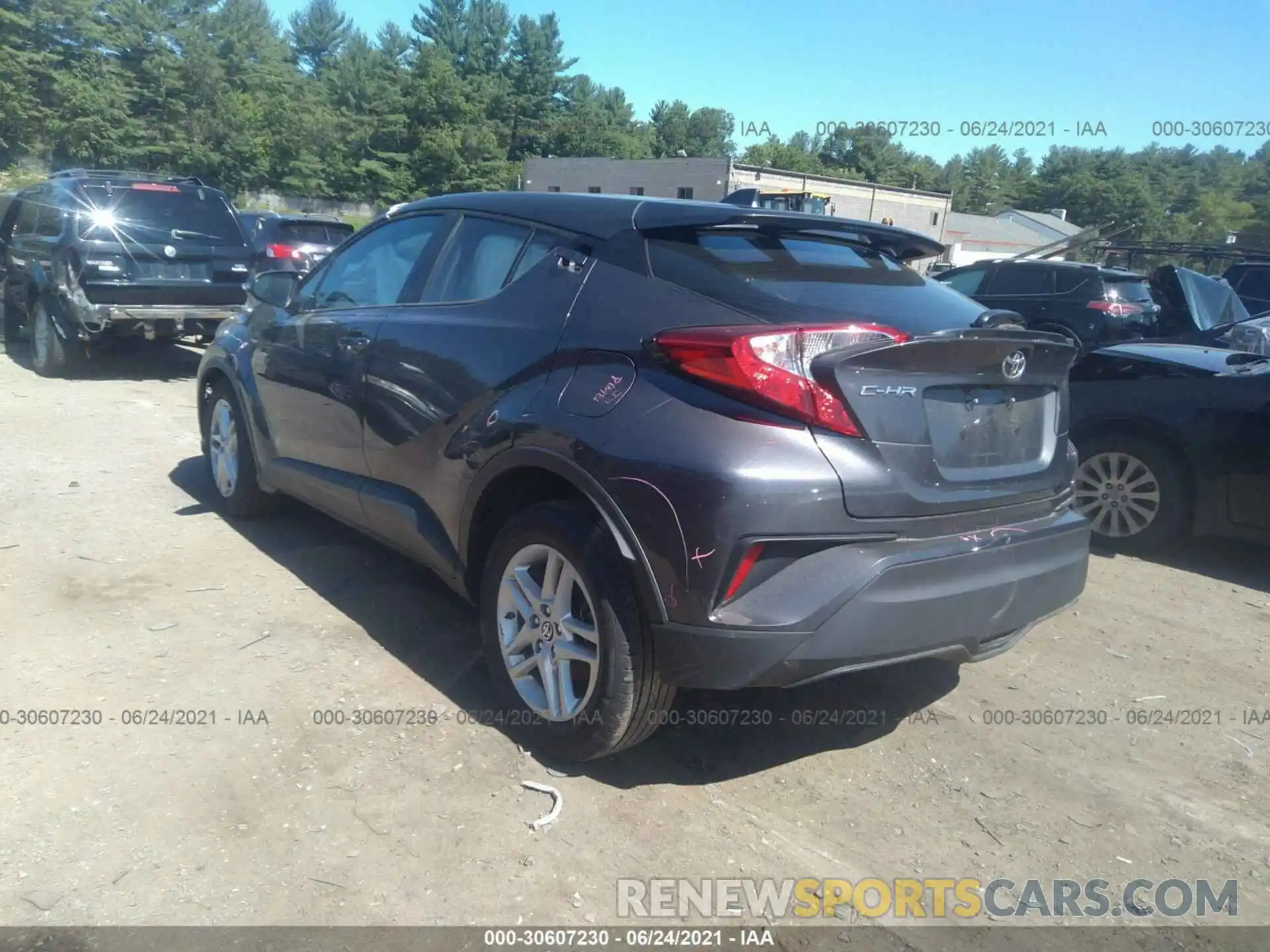 3 Photograph of a damaged car NMTKHMBX9LR114842 TOYOTA C-HR 2020