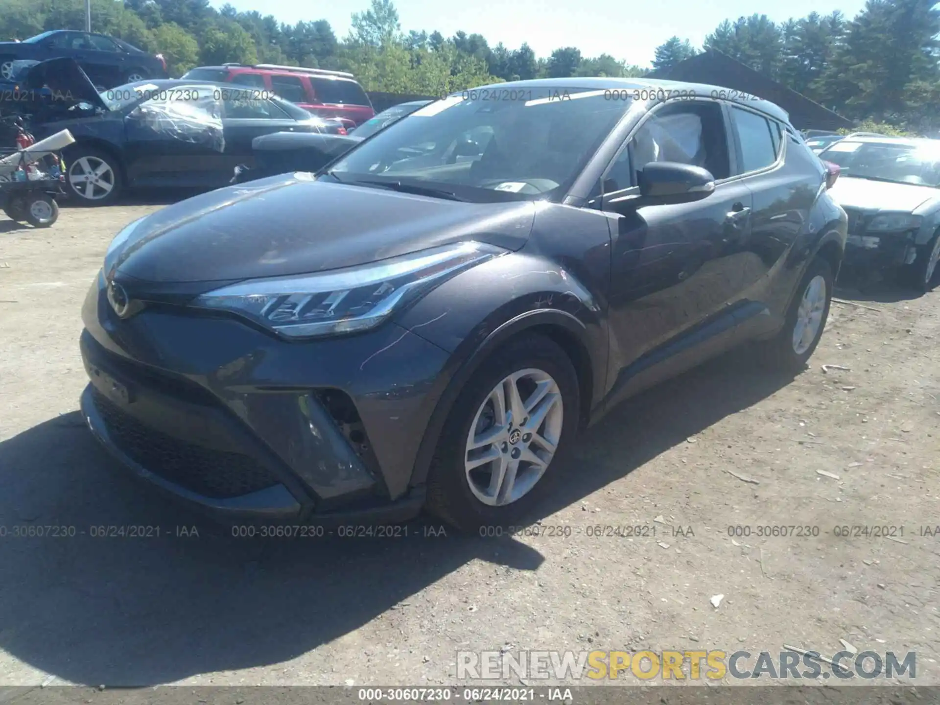 6 Photograph of a damaged car NMTKHMBX9LR114842 TOYOTA C-HR 2020