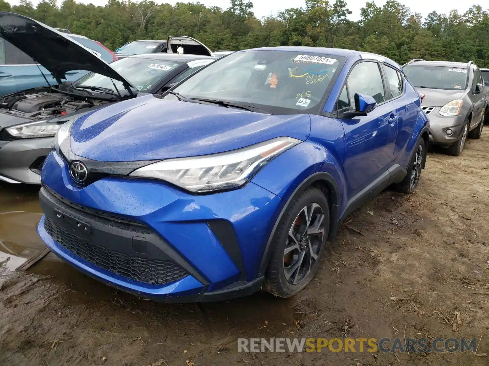 2 Photograph of a damaged car NMTKHMBX9LR115229 TOYOTA C-HR 2020