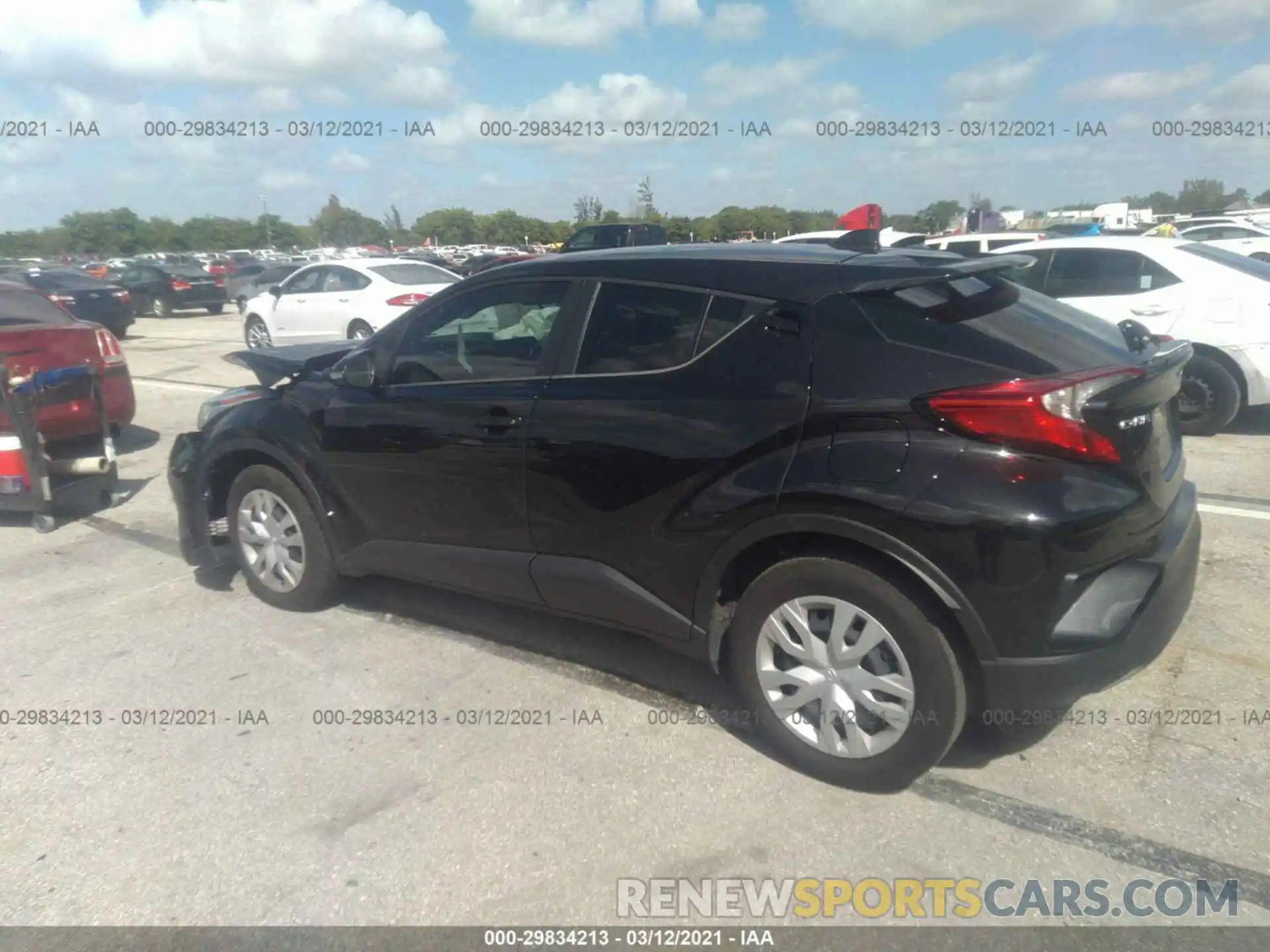 3 Photograph of a damaged car NMTKHMBX9LR115263 TOYOTA C-HR 2020