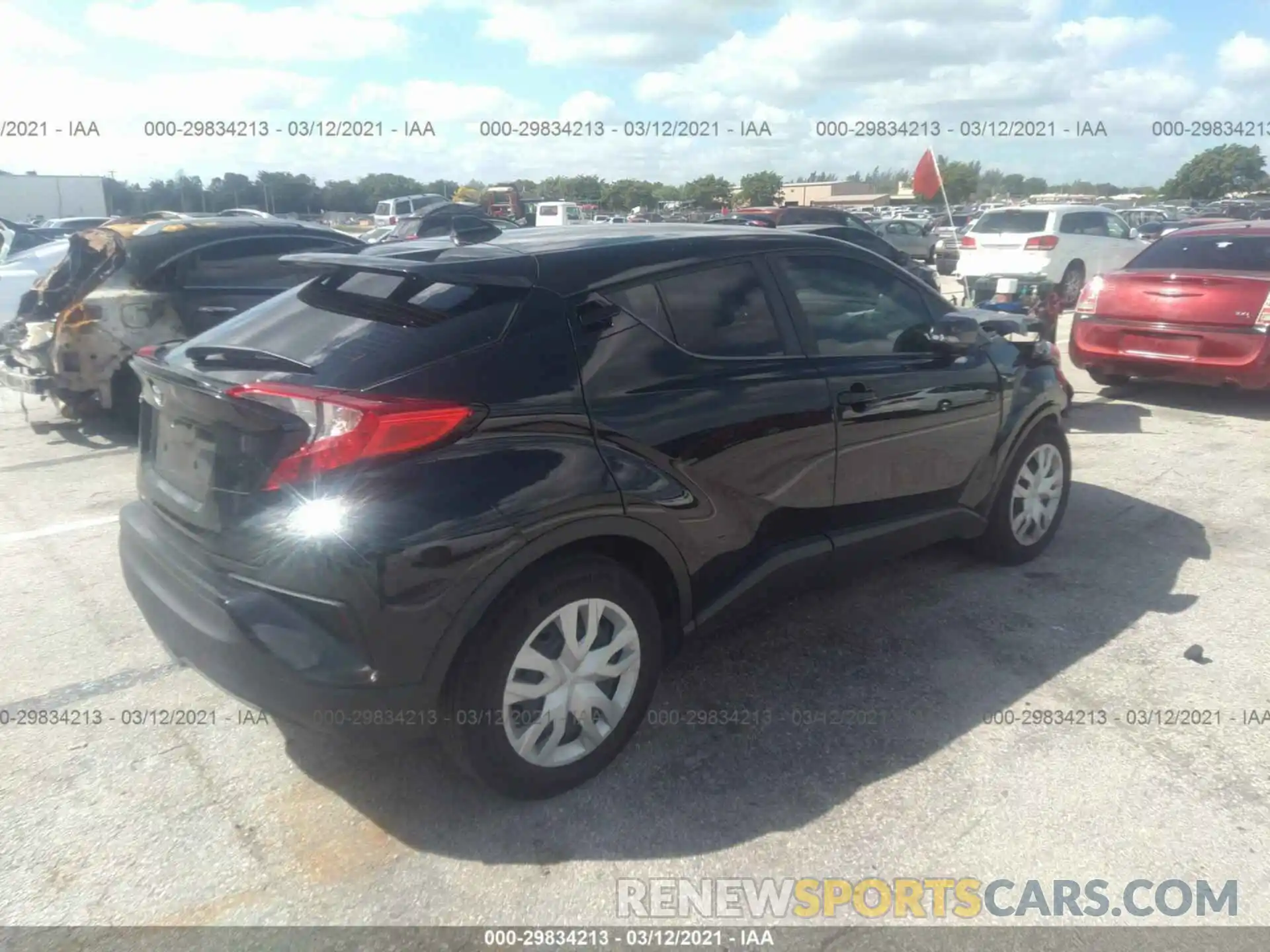 4 Photograph of a damaged car NMTKHMBX9LR115263 TOYOTA C-HR 2020