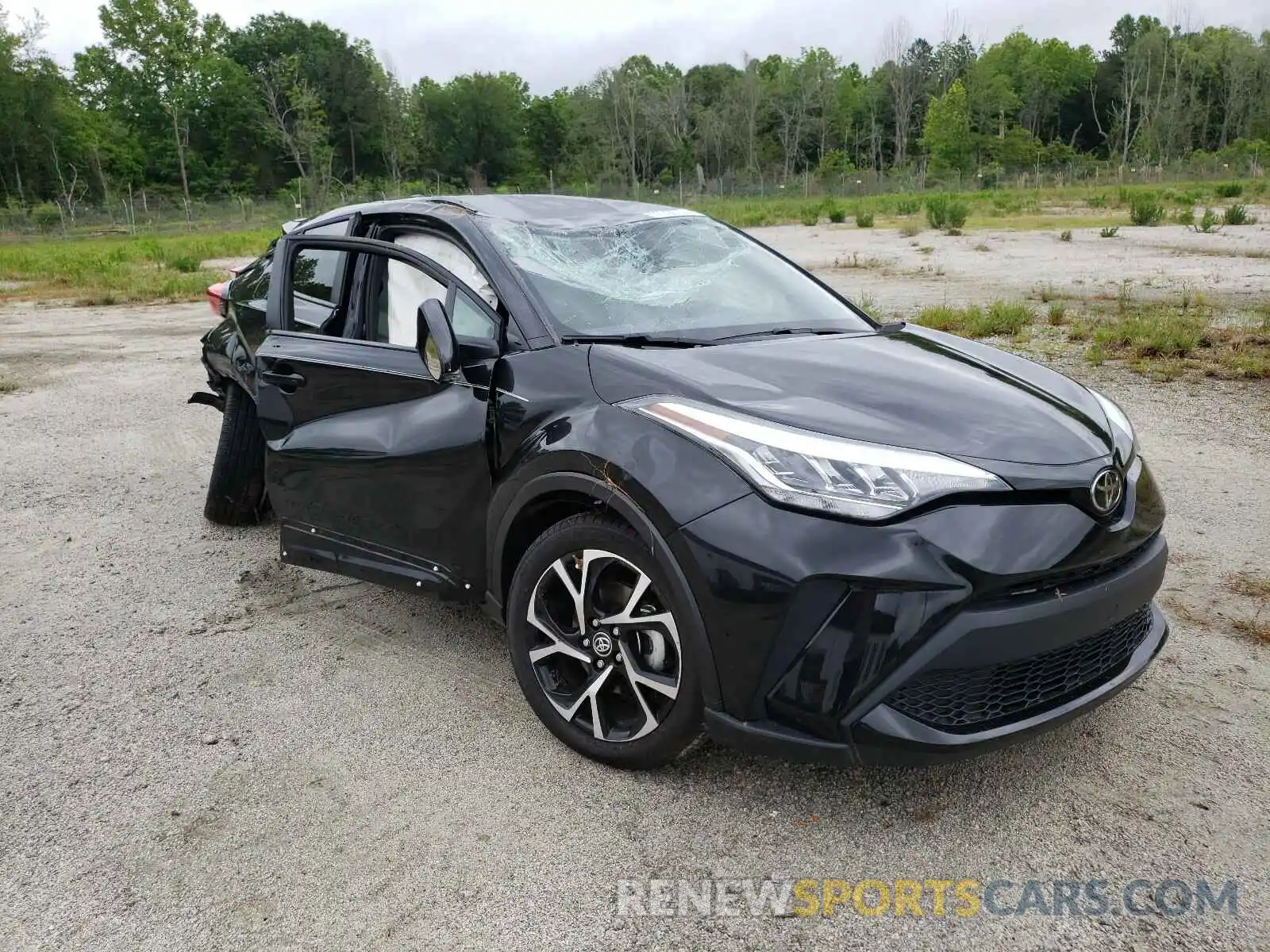 1 Фотография поврежденного автомобиля NMTKHMBX9LR118101 TOYOTA C-HR 2020