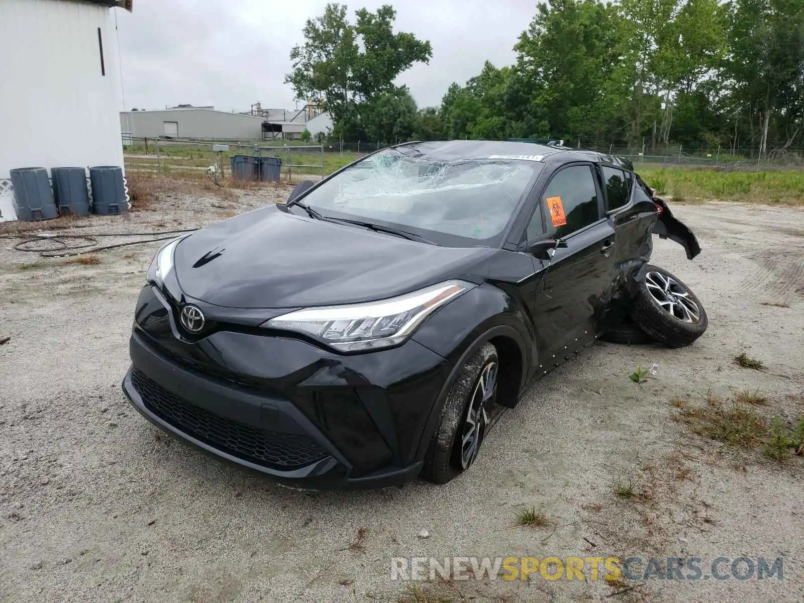 2 Photograph of a damaged car NMTKHMBX9LR118101 TOYOTA C-HR 2020