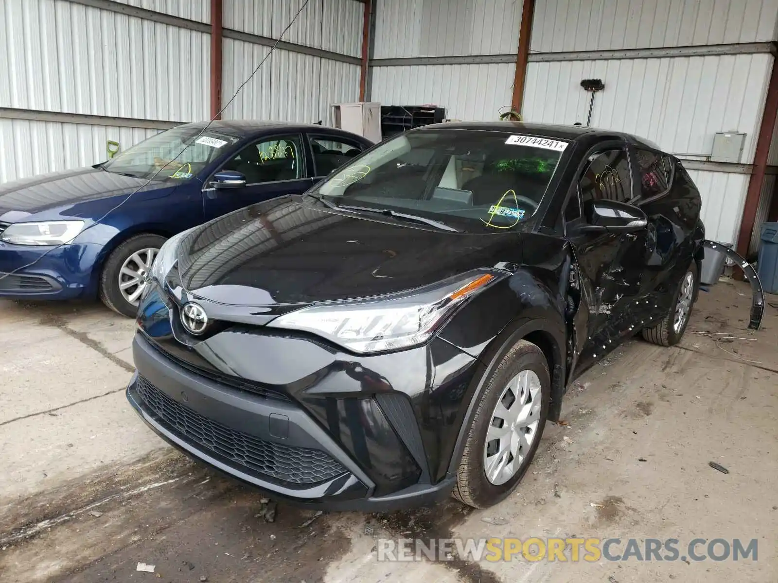 2 Photograph of a damaged car NMTKHMBXXLR102988 TOYOTA C-HR 2020