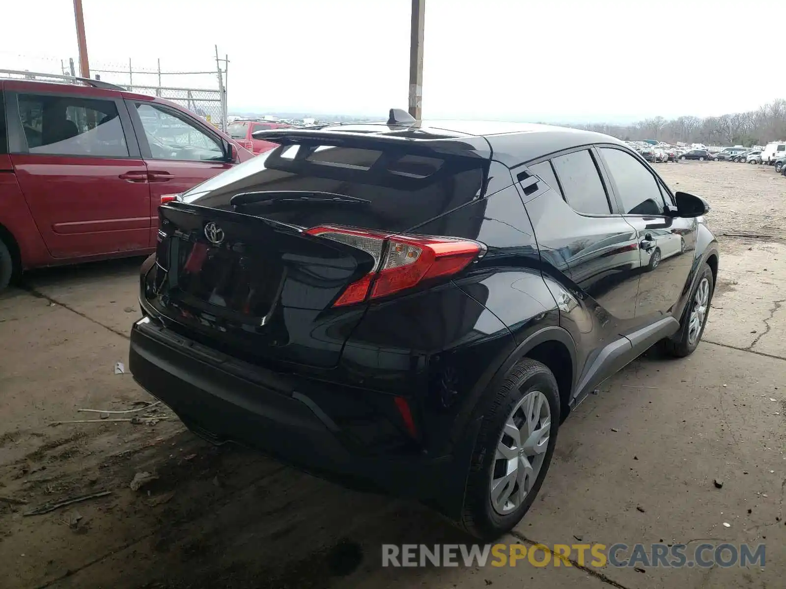 4 Photograph of a damaged car NMTKHMBXXLR102988 TOYOTA C-HR 2020