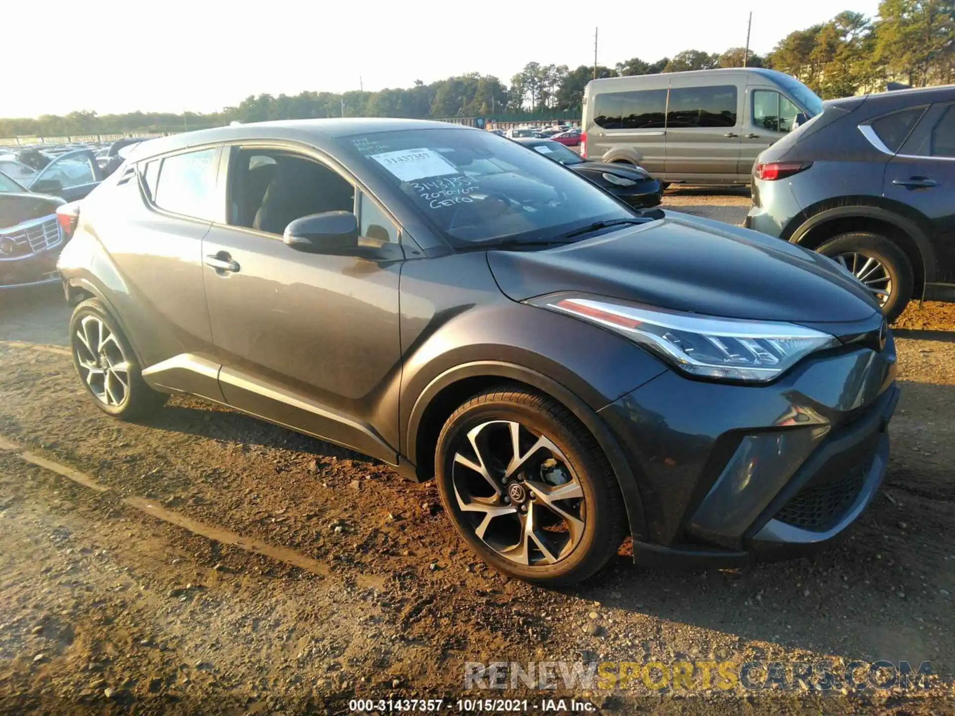 1 Photograph of a damaged car NMTKHMBXXLR103204 TOYOTA C-HR 2020