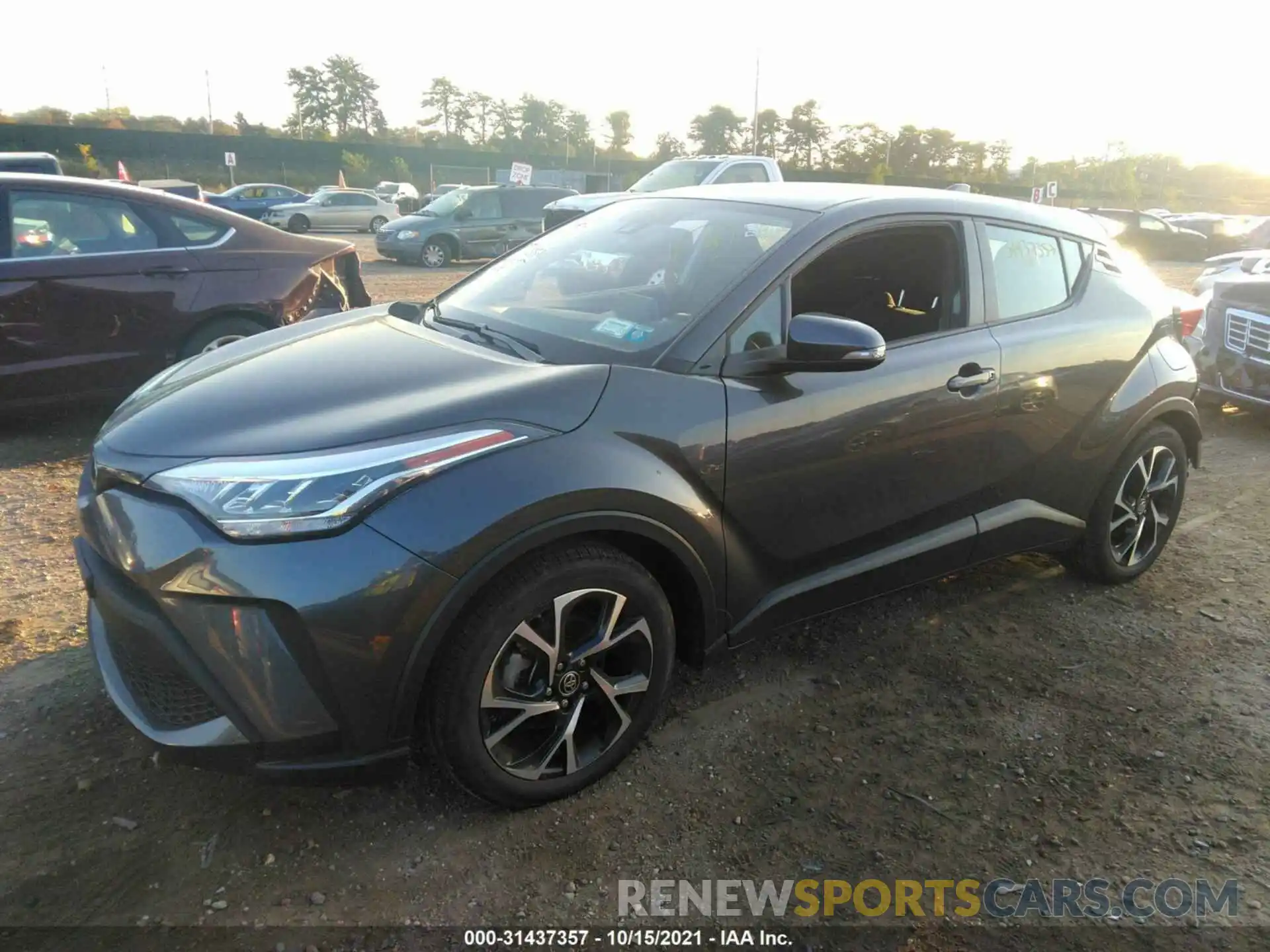 2 Photograph of a damaged car NMTKHMBXXLR103204 TOYOTA C-HR 2020