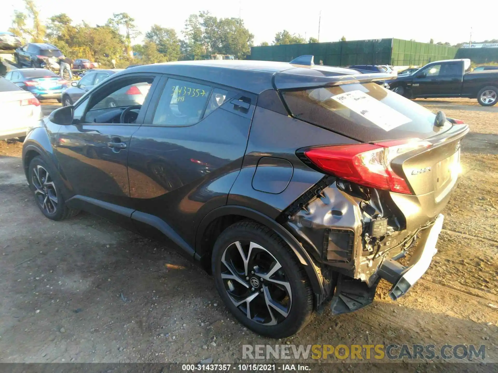 3 Photograph of a damaged car NMTKHMBXXLR103204 TOYOTA C-HR 2020